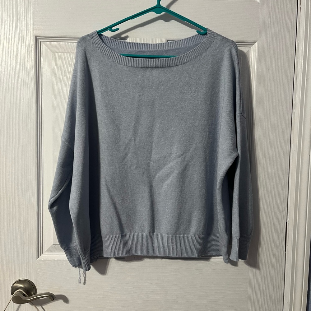 Women's Light Blue Sweater